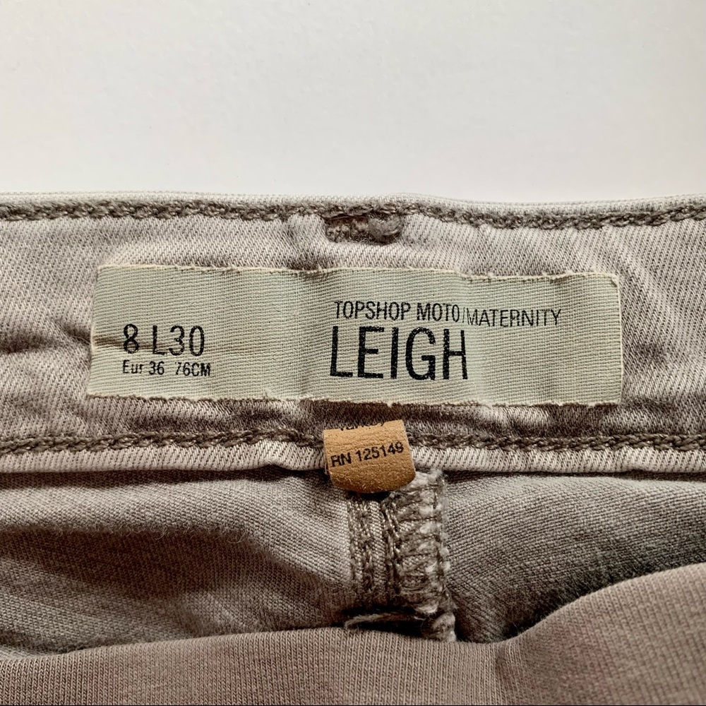 Topshop Moto Leigh Maternity Jeggings Size 8 - Picture 7 of 7